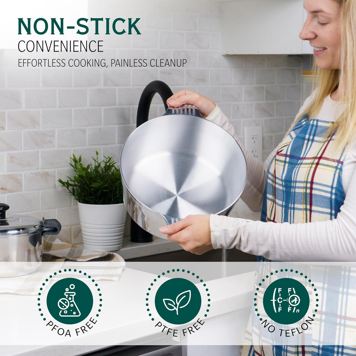 5 Quarts Round Dutch Oven with Lid