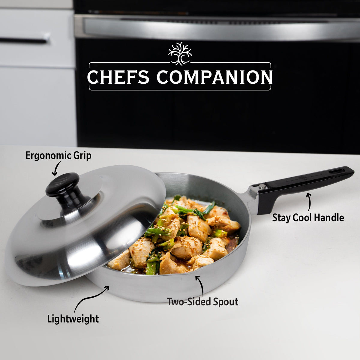 10 Inch Sauté Pan with Lid