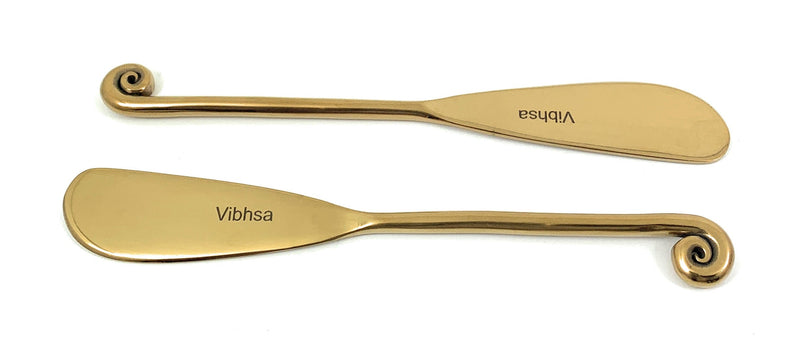 Vibhsa Gold Butter Spreaders Set of 6